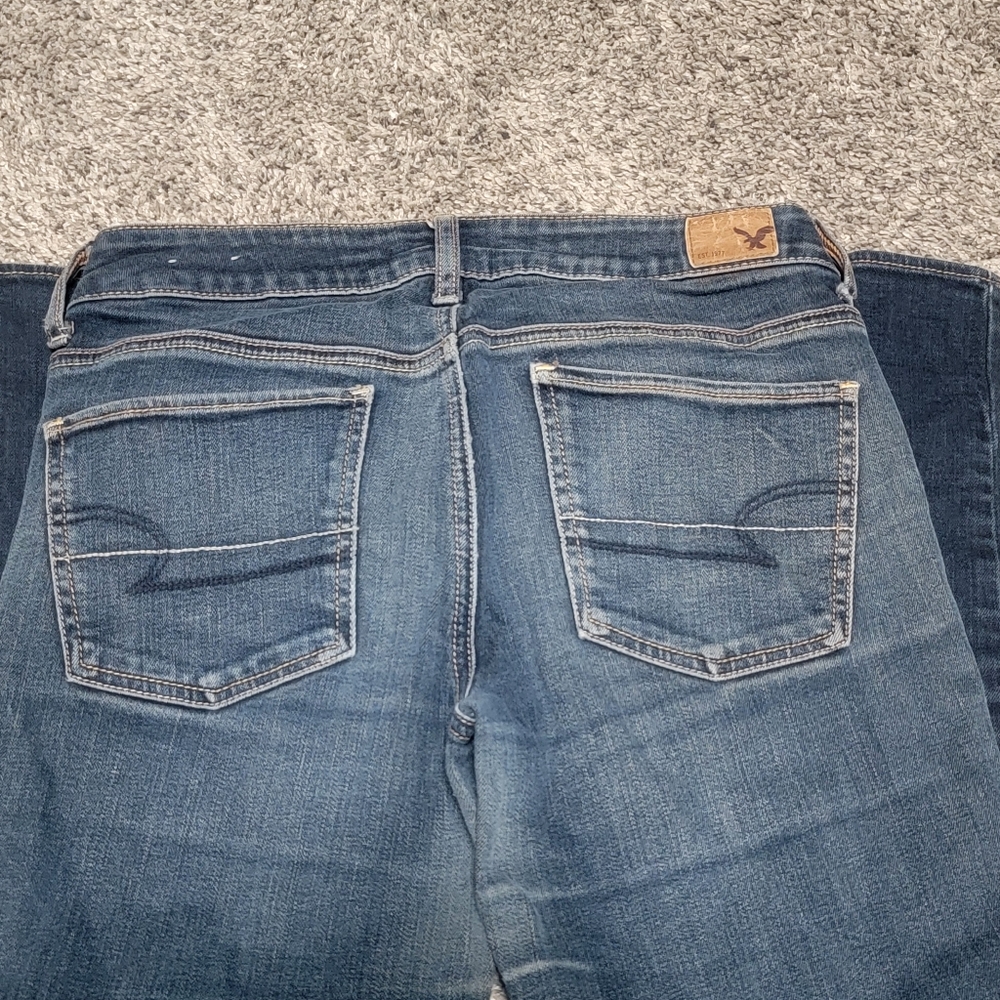American Eagle women's straight stretch jeans - Picture 4 of 4